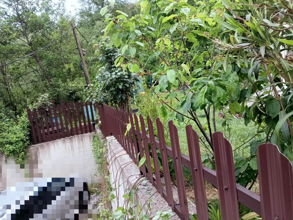 Забор из евроштакетника 18м RAL8017/8017 Шоколад двусторонний фото 1 в Иркутске