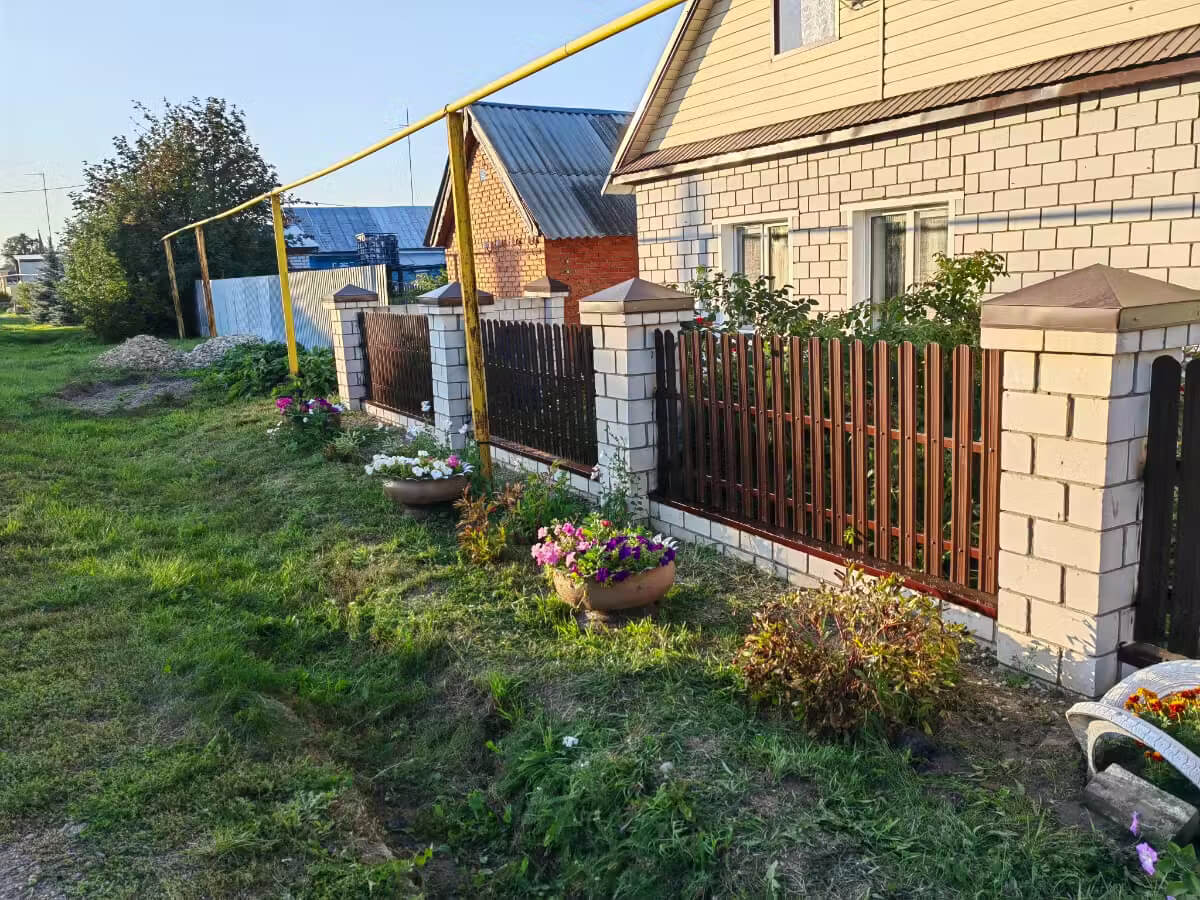 Забор из евроштакетника 10м RAL8017/8017 Шоколад двусторонний фото 2 в Иркутске